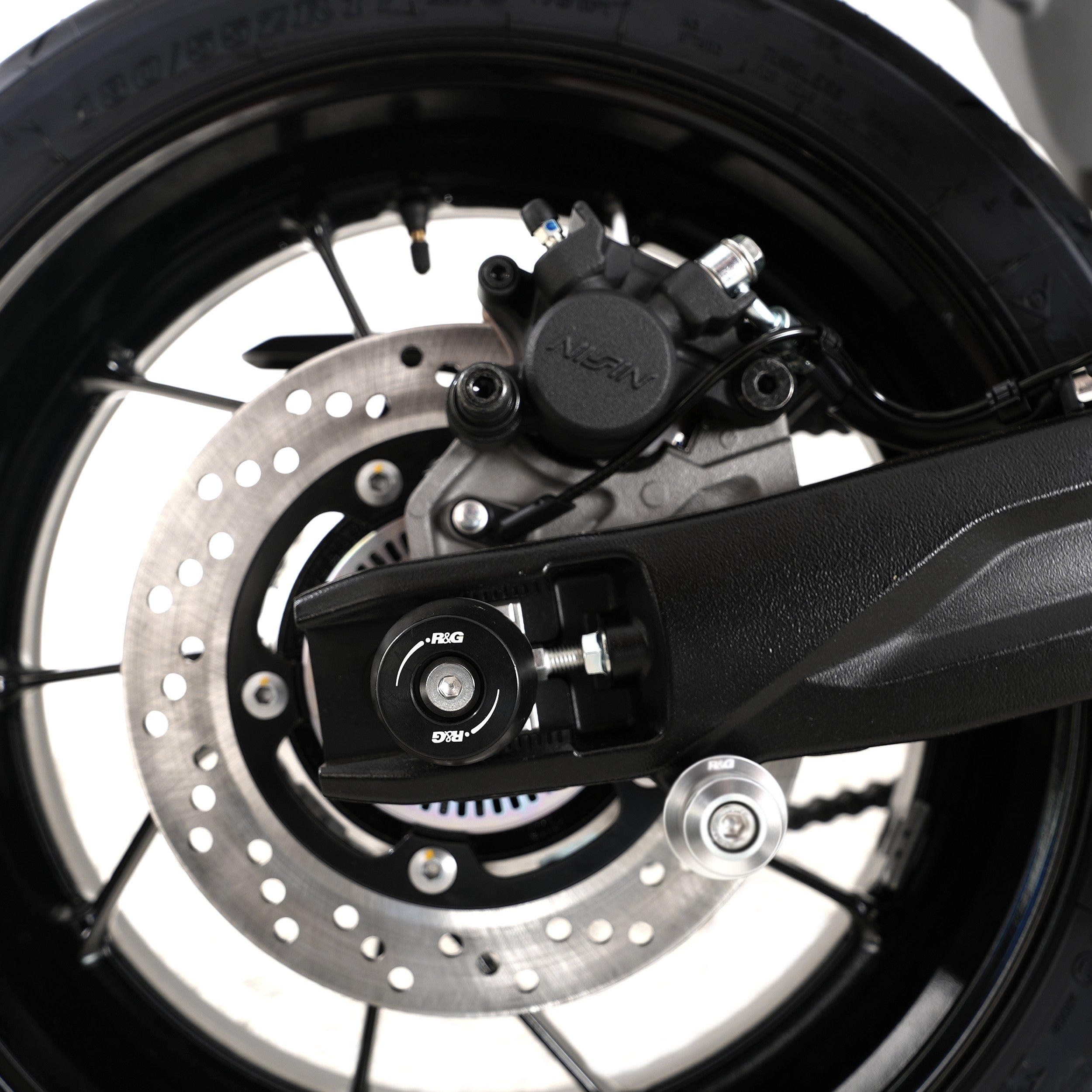 APEX Swingarm Protectors for the Suzuki GSX-8T '25-, GSX-8TT '25-, GSX-8S '23-,GSX-8R '24- & V-Strom 800/1050DE '23-