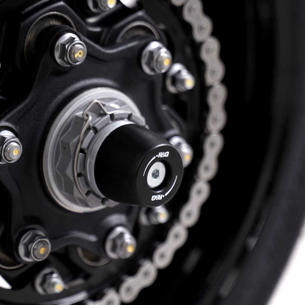 APEX Swingarm Protectors for the Triumph Speed Triple 1200RR '22-, Speed Triple 1200RS '21- & Speed Triple 1200RX '25-