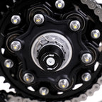 APEX Swingarm Protectors for the Triumph Speed Triple 1200RR '22-, Speed Triple 1200RS '21- & Speed Triple 1200RX '25-
