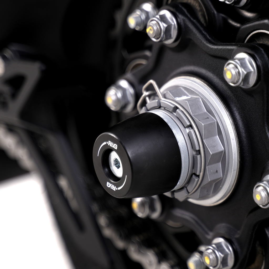 APEX Swingarm Protectors for the Triumph Speed Triple 1200RR '22-, Speed Triple 1200RS '21- & Speed Triple 1200RX '25-