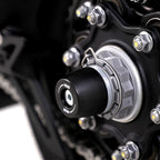 APEX Swingarm Protectors for the Triumph Speed Triple 1200RR '22-, Speed Triple 1200RS '21- & Speed Triple 1200RX '25-
