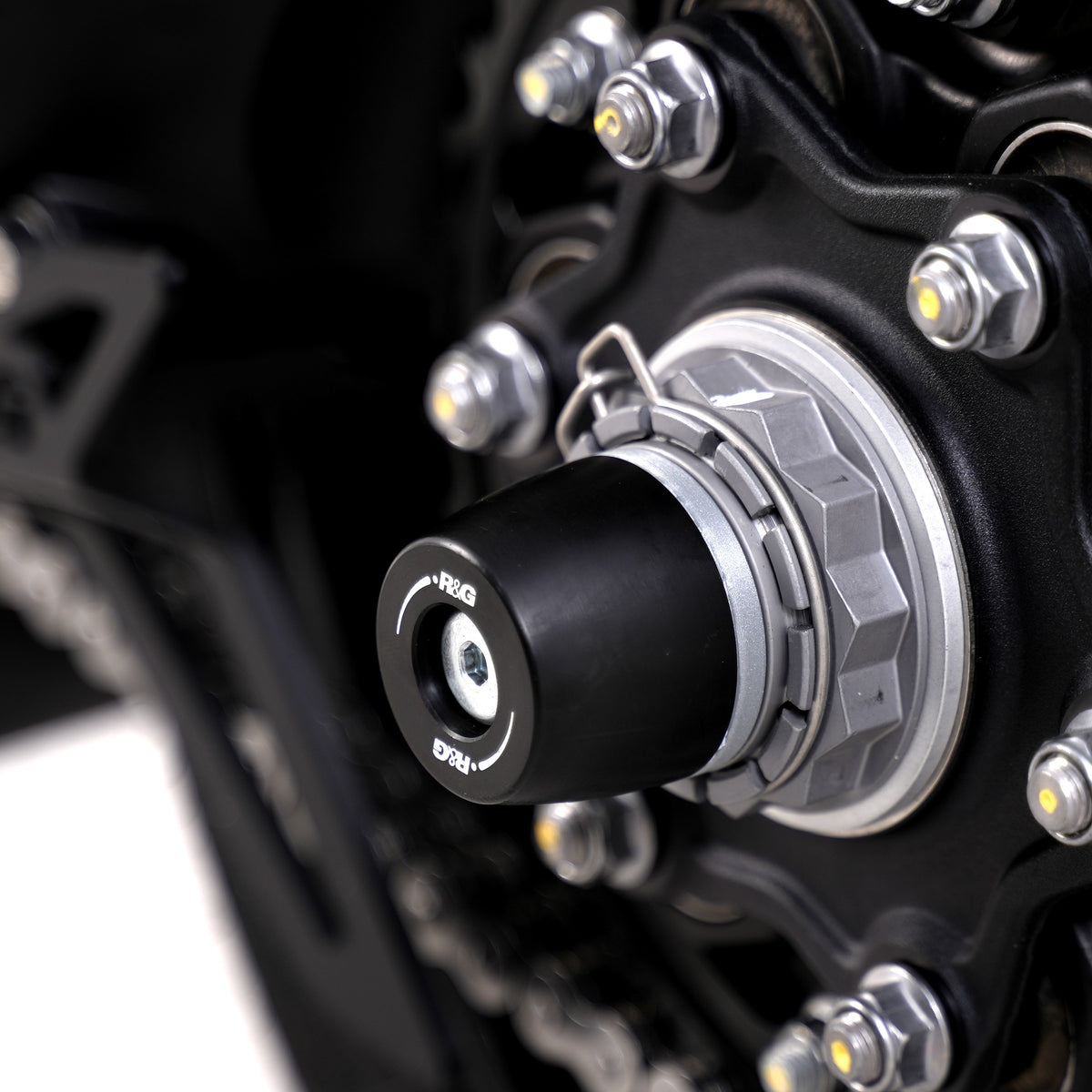 APEX Swingarm Protectors for the Triumph Speed Triple 1200RR '22-, Speed Triple 1200RS '21- & Speed Triple 1200RX '25-