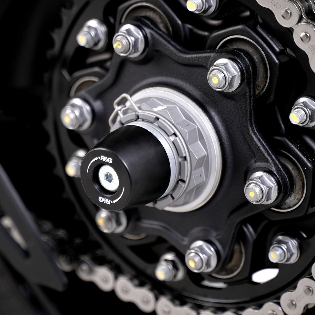 APEX Swingarm Protectors for the Triumph Speed Triple 1200RR '22-, Speed Triple 1200RS '21- & Speed Triple 1200RX '25-
