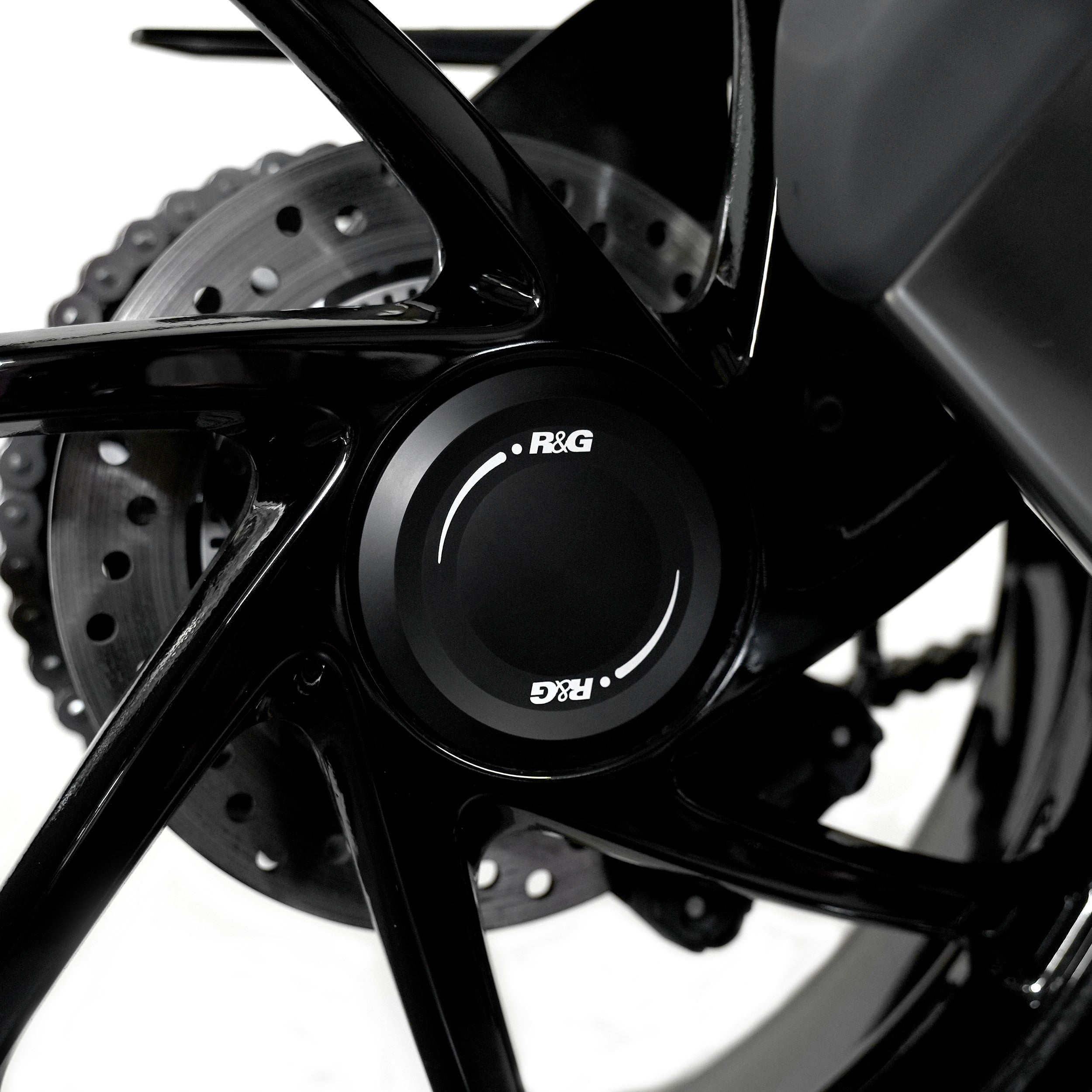 APEX Swingarm Protectors for the Triumph Speed Triple 1200RR '22-, Speed Triple 1200RS '21- & Speed Triple 1200RX '25-