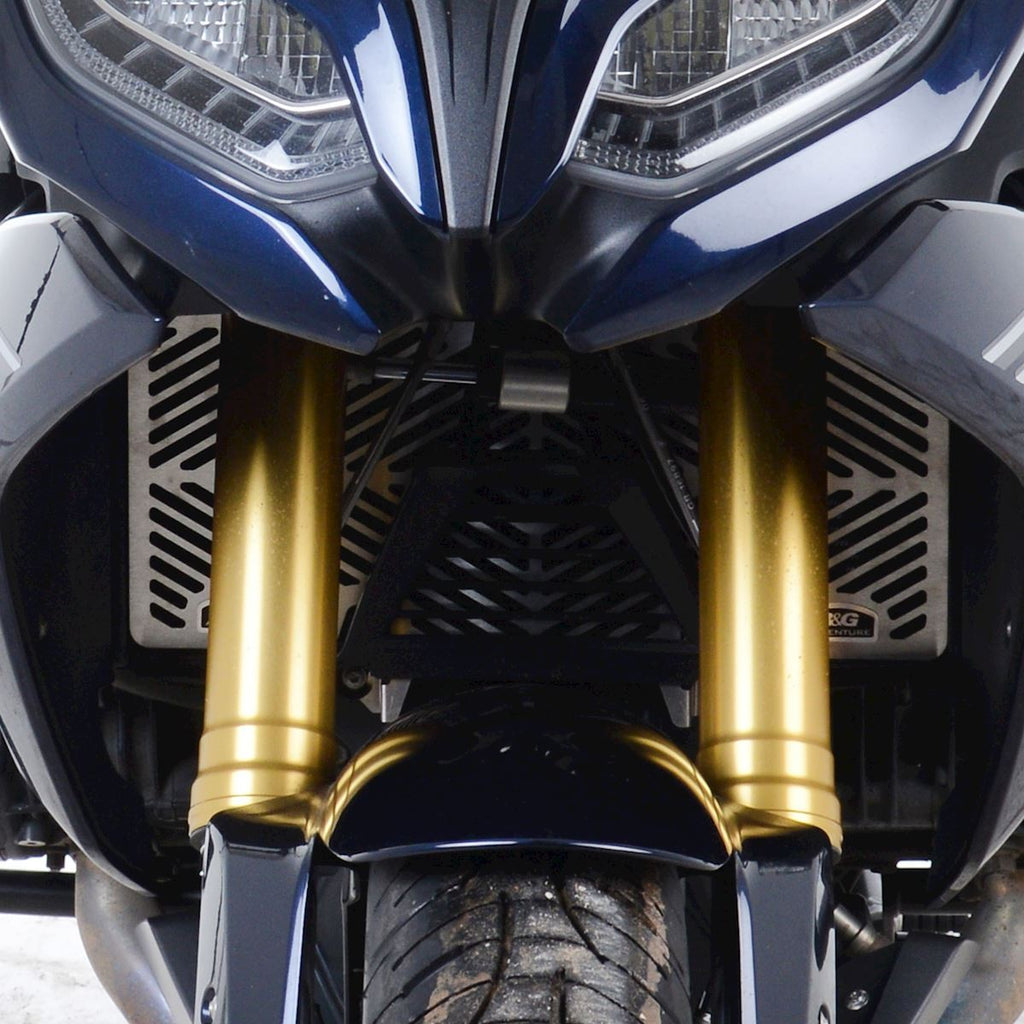 Stainless Steel Radiator Guard for the BMW R1200R/RS '15-'18, R1250R (RS) '19-25 & R1250RS SE '24-25.