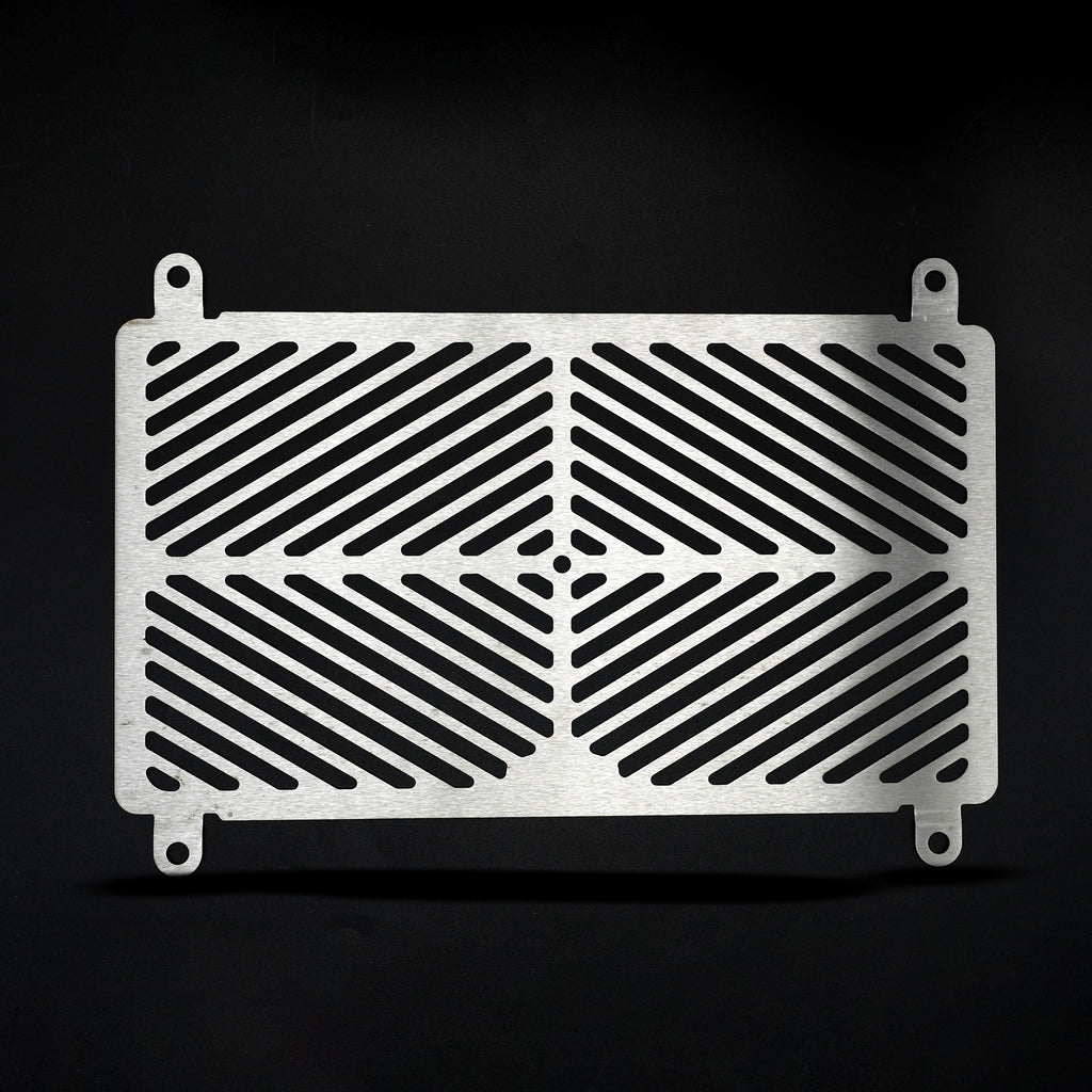 Stainless Steel Radiator Guard for Kawasaki Ninja 250/400 '18-, Z400/ Z250 '19-,Z500 (Ninja) & Eliminator 500 '24-
