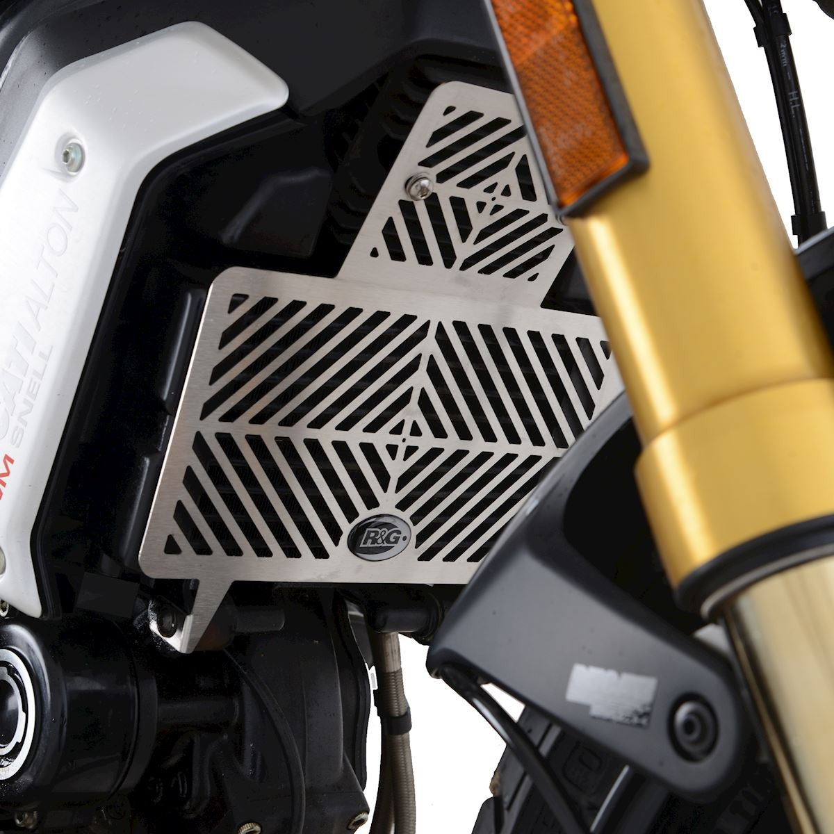 Stainless Steel Radiator Guard for Ducati Scrambler 1100 '18-25 & Scrambler 1100 Pro '20-25. Main image