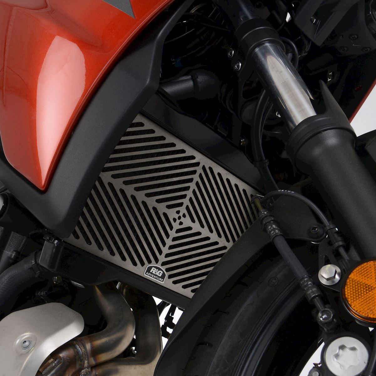 Stainless Steel Radiator Guard for Yamaha Tracer 7 (GT) '21- Main image