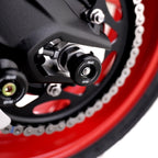 Spindle Sliders for Triumph Daytona 675, Triumph Daytona Moto2â"¢ 765 '20-, Street Triple 765 RX '26-, Street Triple '07- & Street Triple R '08- models.