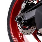 Spindle Sliders for Triumph Daytona 675, Triumph Daytona Moto2â"¢ 765 '20-, Street Triple 765 RX '26-, Street Triple '07- & Street Triple R '08- models.