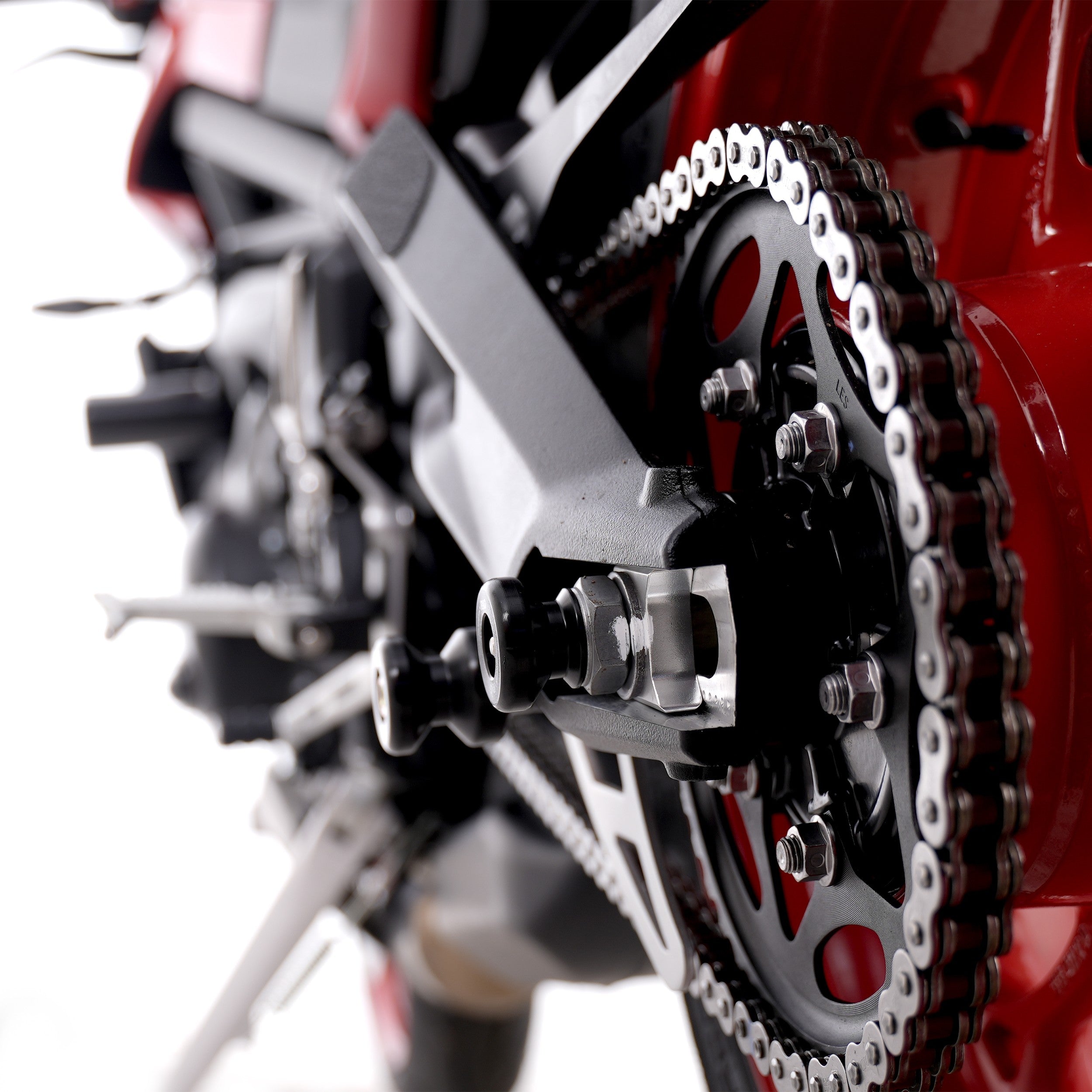 Spindle Sliders for Triumph Daytona 675, Triumph Daytona Moto2â"¢ 765 '20-, Street Triple 765 RX '26-, Street Triple '07- & Street Triple R '08- models. Secondary image