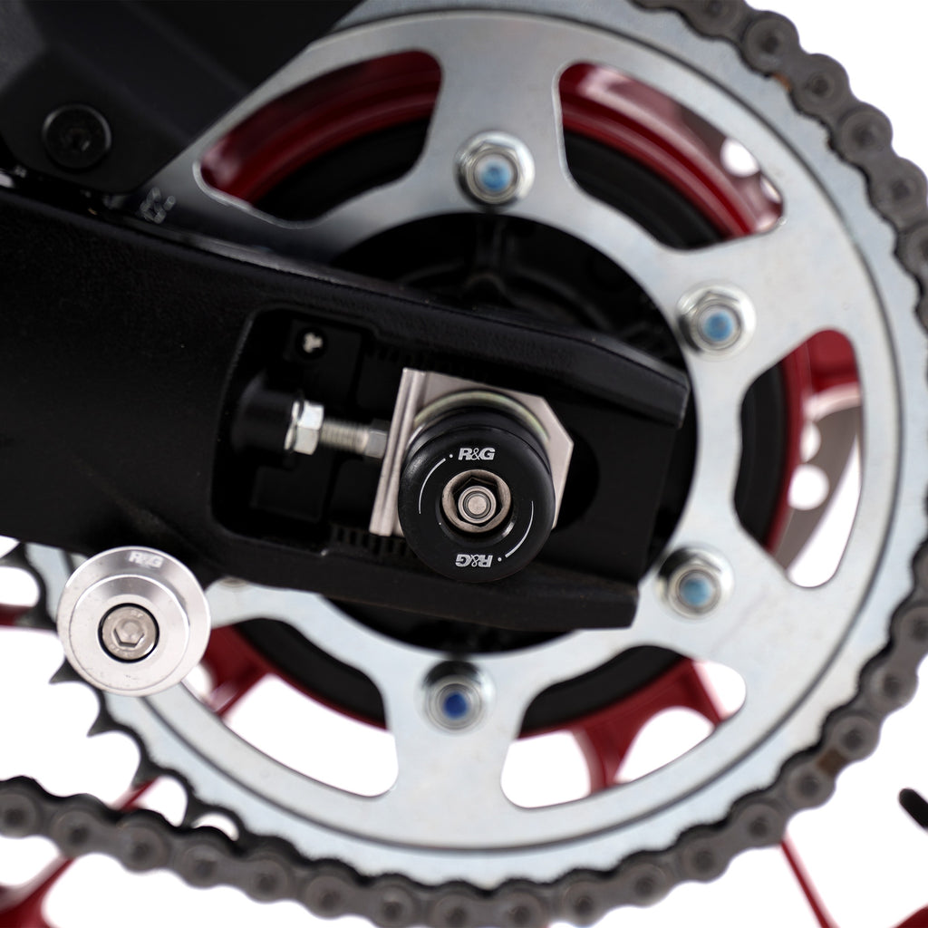 Spindle Sliders for the Suzuki GSX-8S '23-, GSX-8T '25-, GSX-8TT '25-,Suzuki V-STROM 800DE '23- & Suzuki GSX-8R '24-