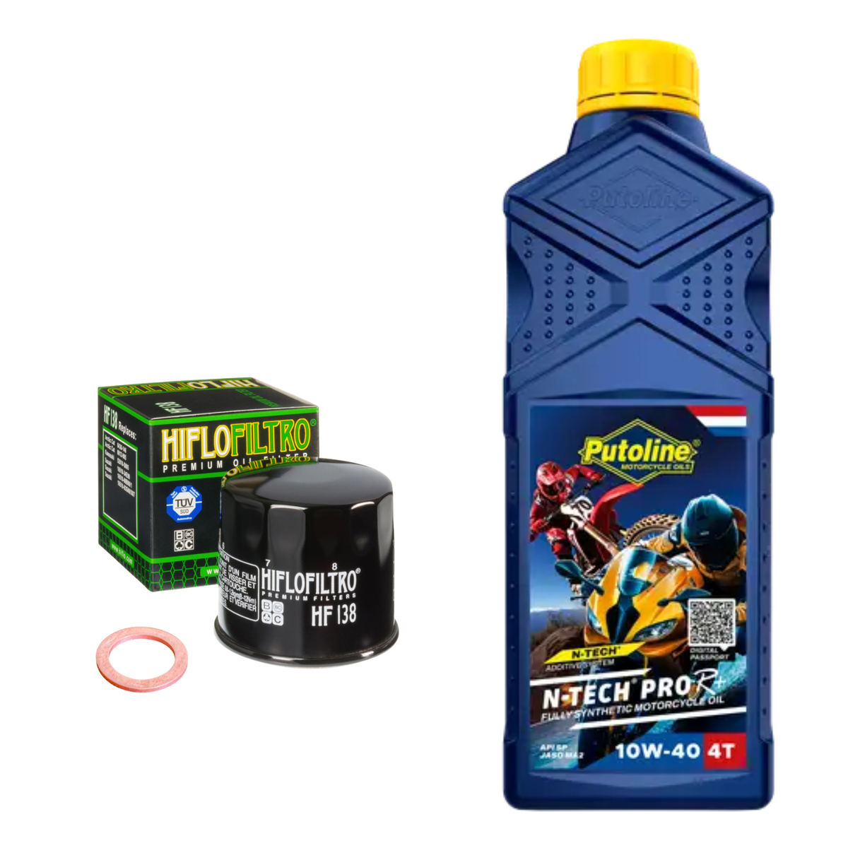 Suzuki SV650 SV650S Service Kit 1999-2002 - Premium Oil & Oil Filter