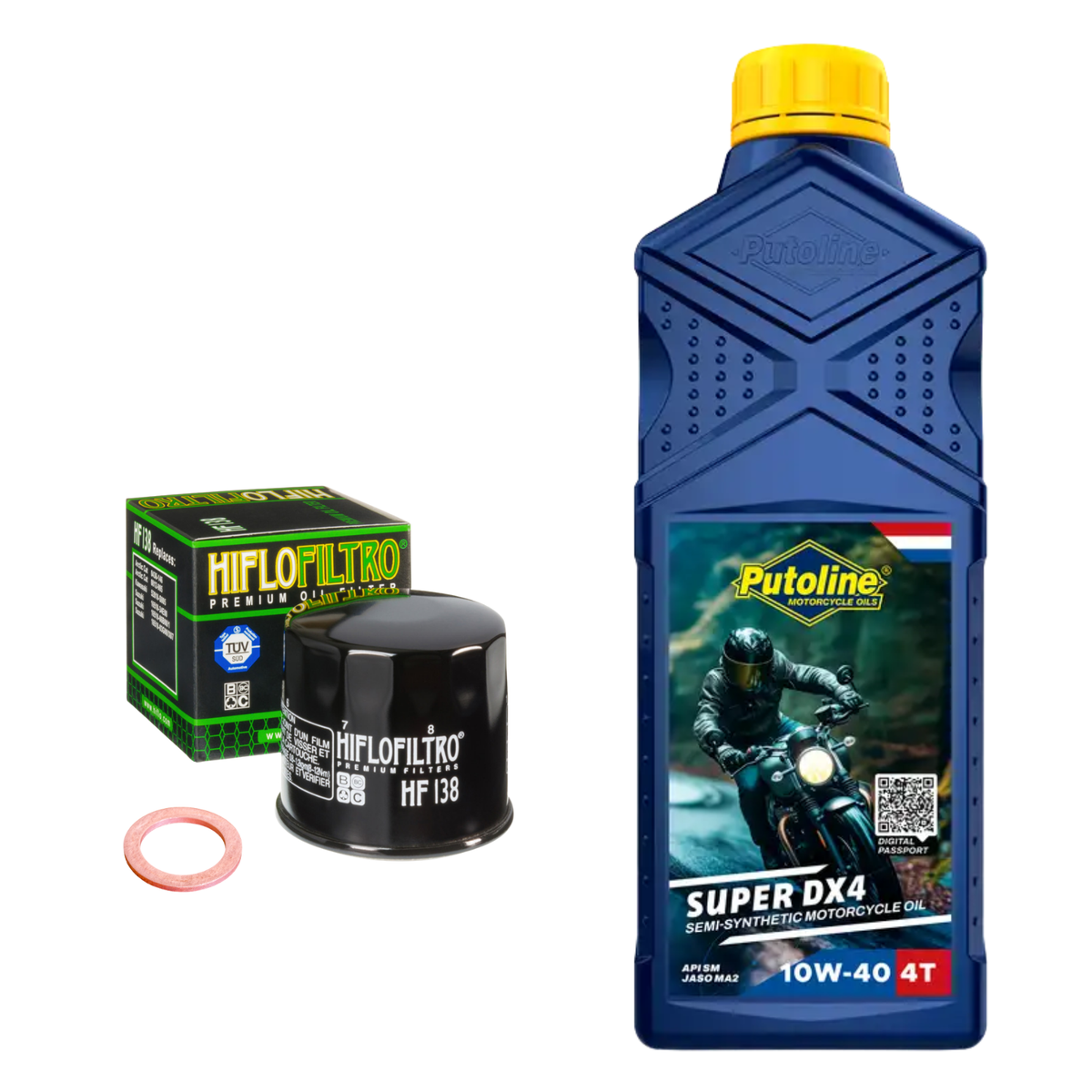 Suzuki SV650 SV650S Service Kit 1999-2002 - Premium Oil & Oil Filter