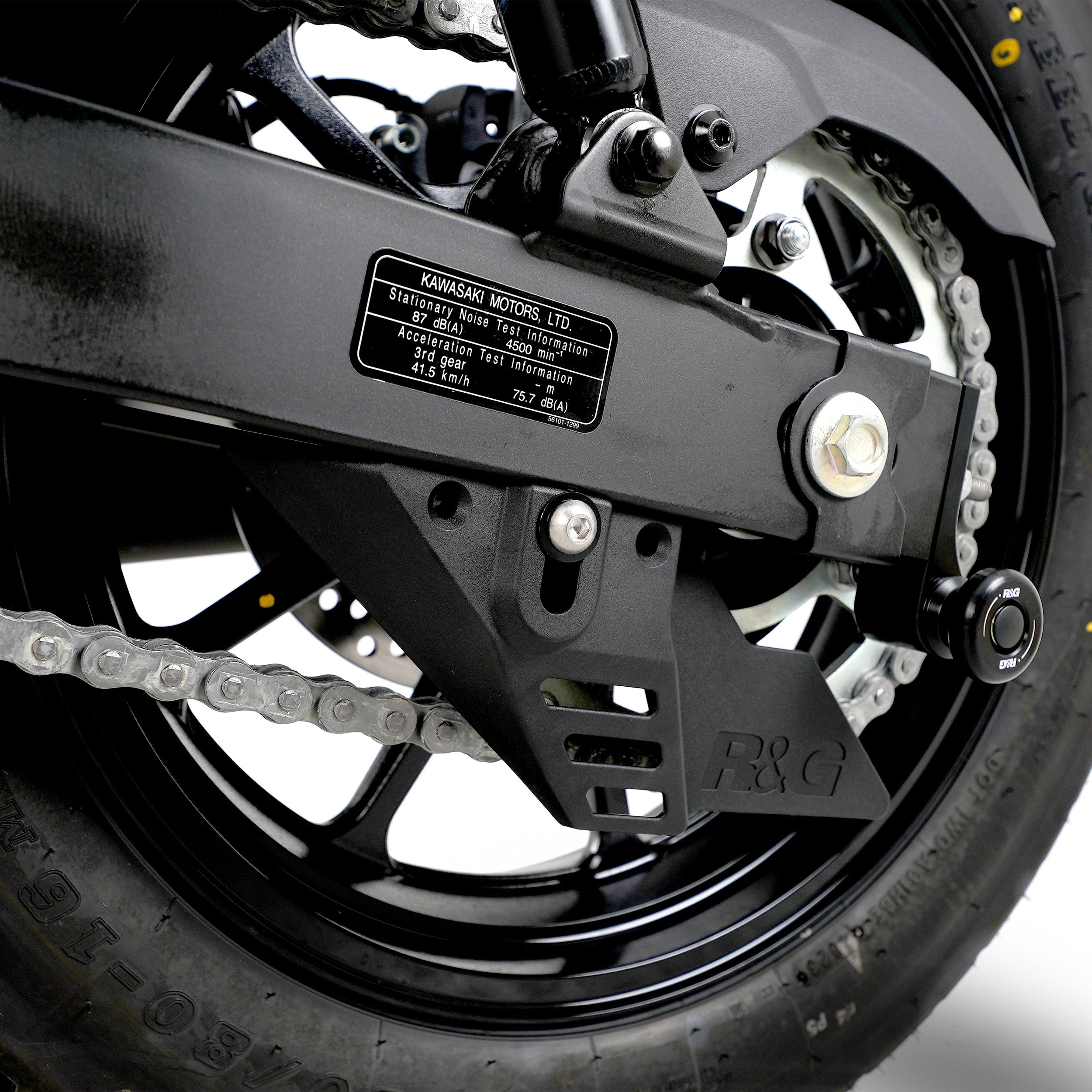 Chain & Sprocket guard - suitable for most Kawasaki models, Yamaha R7 '22-, GSX-S1000 GT '22- , YZF-R9 '25-, Suzuki GSX - S1000 GX '24-, Eliminator 500 2024, Ninja 7 Hybrid HEV / Z 7 Hybrid HEV '24- & Ninja 1100SX '25-