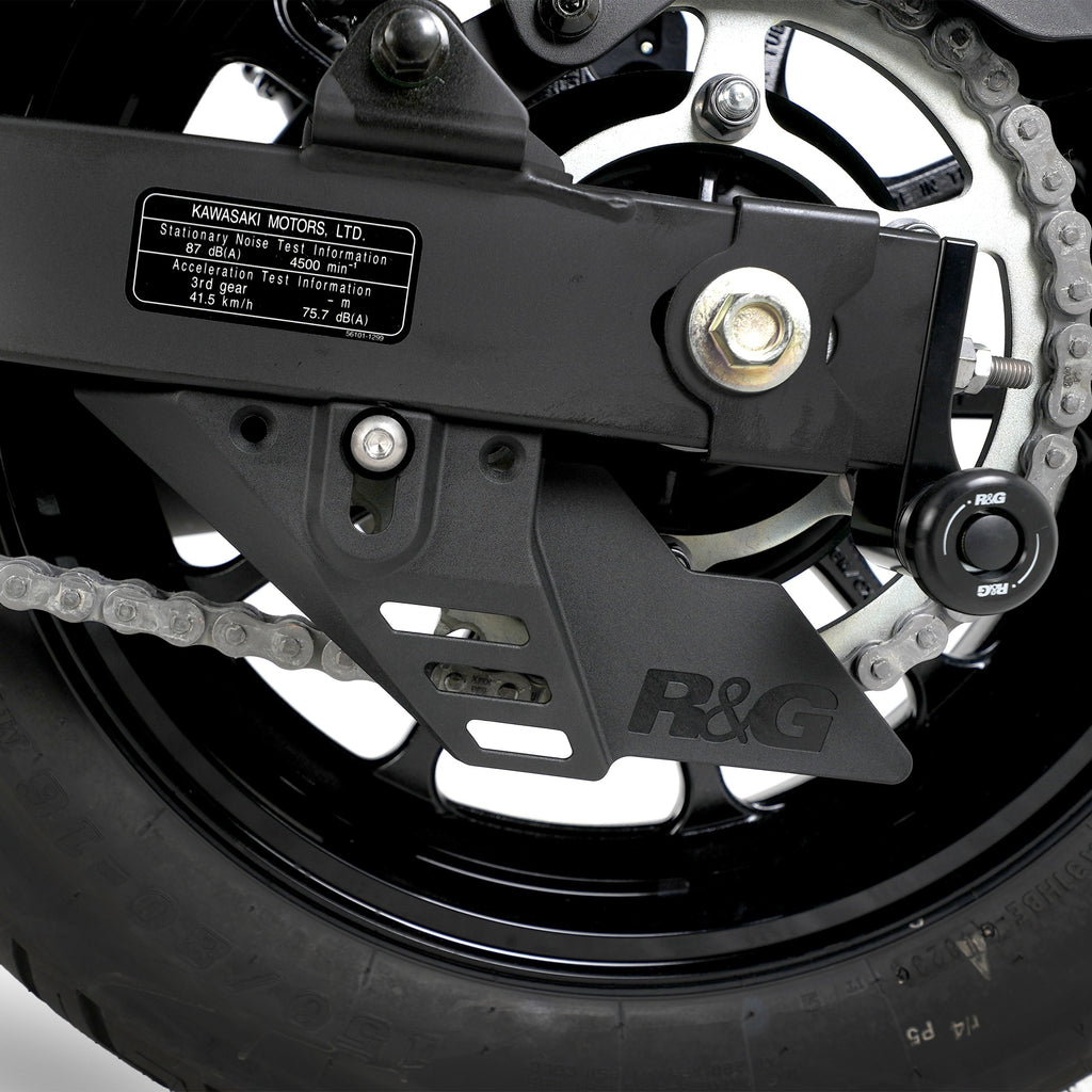Chain & Sprocket guard - suitable for most Kawasaki models, Yamaha R7 '22-, GSX-S1000 GT '22- , YZF-R9 '25-, Suzuki GSX - S1000 GX '24-, Eliminator 500 2024, Ninja 7 Hybrid HEV / Z 7 Hybrid HEV '24- & Ninja 1100SX '25-
