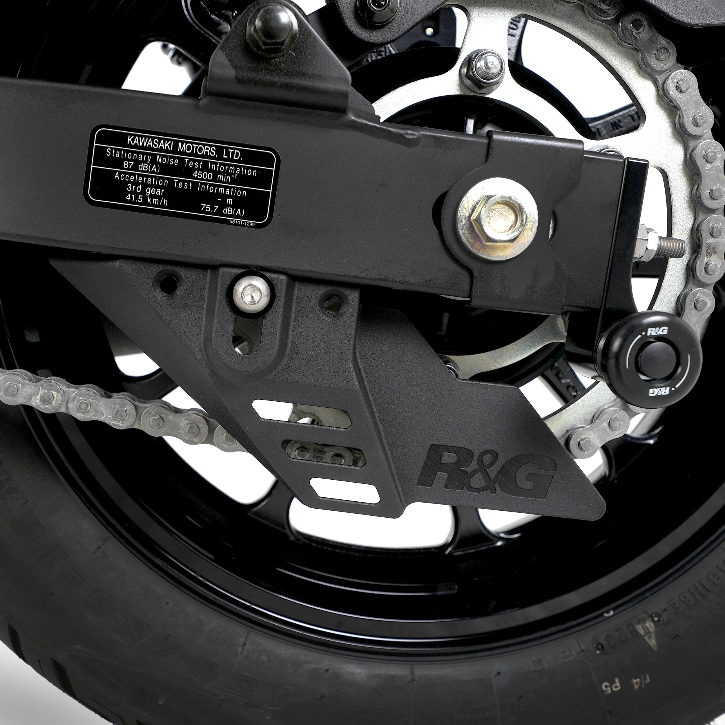 Chain & Sprocket guard - suitable for most Kawasaki models, Yamaha R7 '22-, GSX-S1000 GT '22- , YZF-R9 '25-, Suzuki GSX - S1000 GX '24-, Eliminator 500 2024, Ninja 7 Hybrid HEV / Z 7 Hybrid HEV '24- & Ninja 1100SX '25-