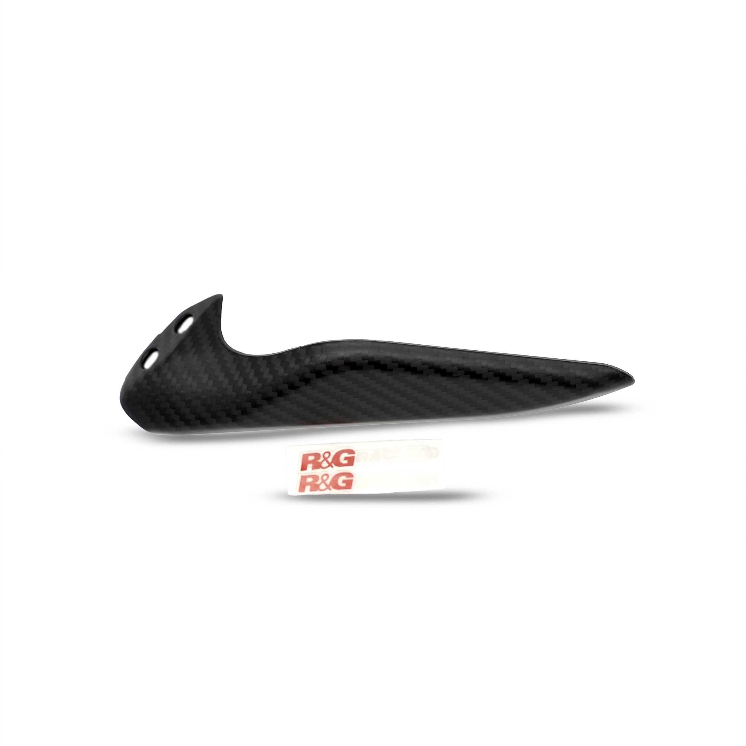 Carbon Matt Toe Chain Guards - Toe Guard for the Ducati Panigale 1199 (S) '12-/ 1299 (S) '15-/ Panigale V2 '20- '24/ Streetfighter V2 '22- '24 Secondary image