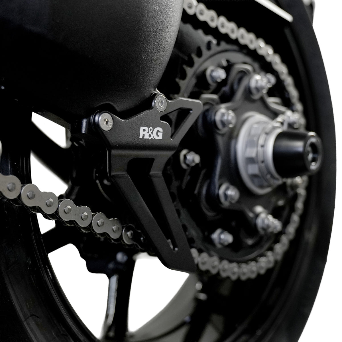 Toe Chain Guards - Toe Guard for the Triumph Speed Triple 1200RX '25-, Speed Triple 1200RR '22- & Speed Triple 1200RS '21- Main image