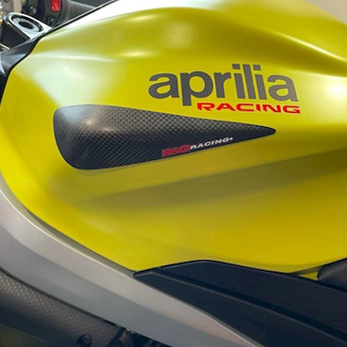 Carbon Tank Sliders for Aprilia RS660 '21-, RS660 Factory '22- & Tuono 660 '21- '24 Main image