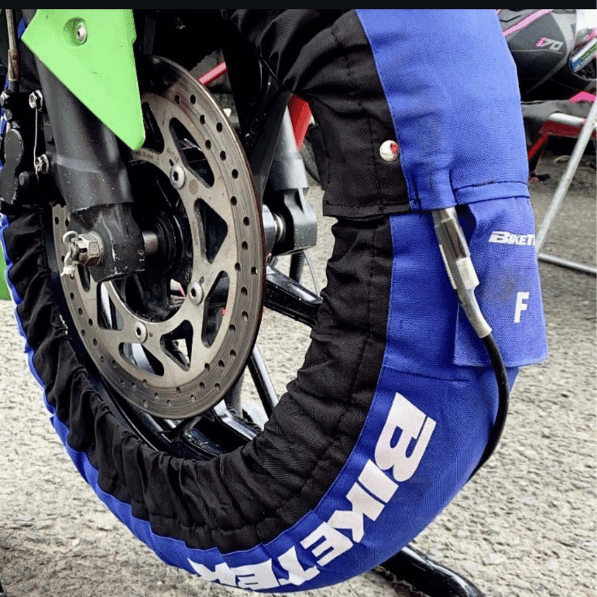 BikeTek Motorcycle Tyre Warmers | Choose Size