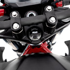Top Yoke Cap for Kawasaki Ninja 250/400 '18-, Z400/ Z250 '19-, Indian FTR1200S '19-25 and 3 more models.