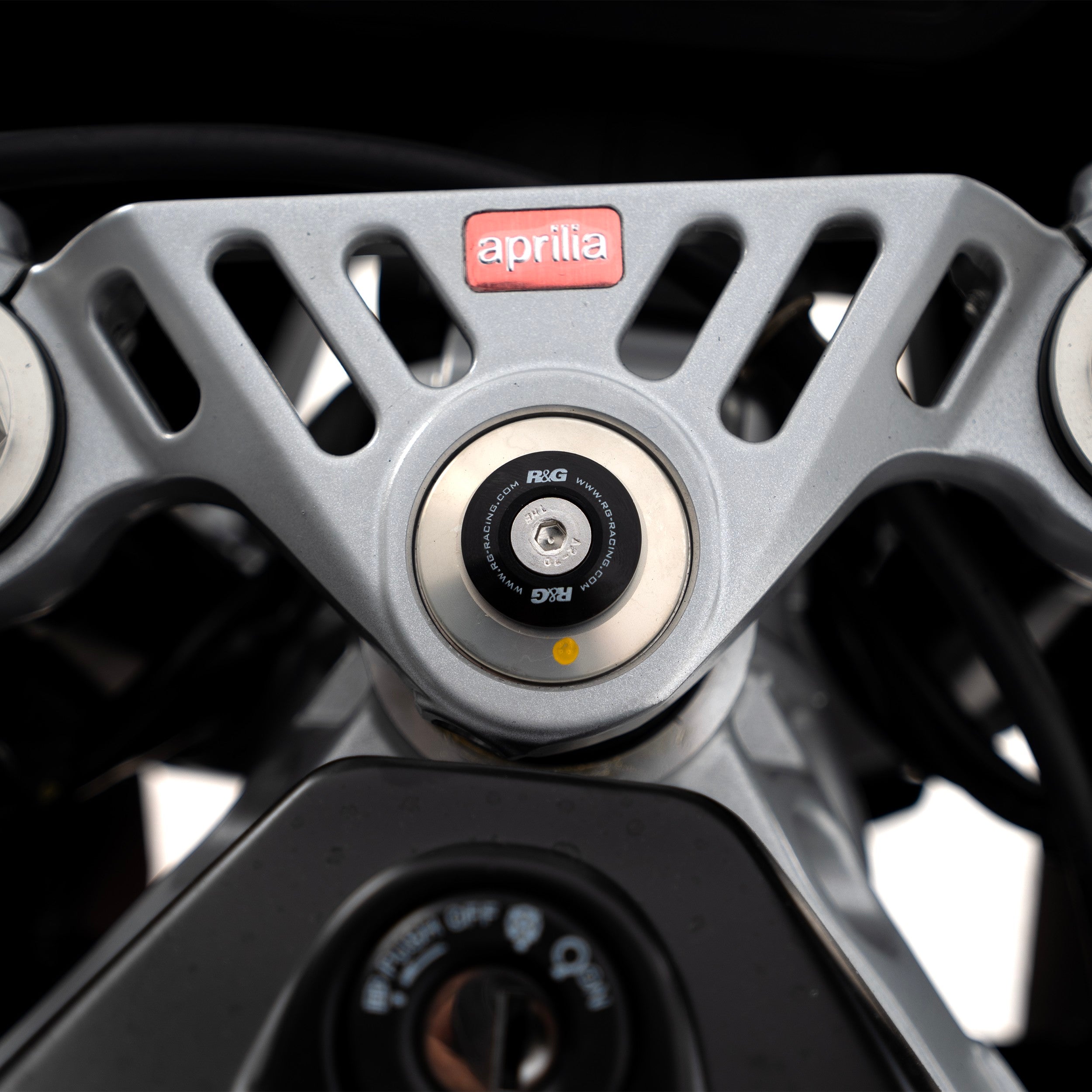 Top Yoke Cap for Aprilia RSV4 1100 Factory '19- '24, & Tuono V4 1100 Factory '21- & Moto Guzzi V85TT '19- Main image