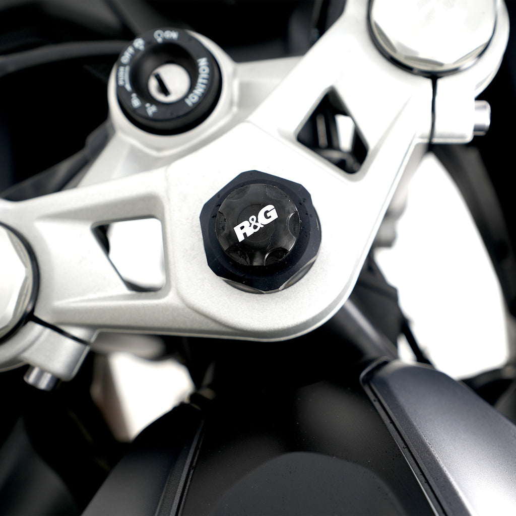 Top Yoke Cap for  BMW S1000RR '19- , S1000R/ Sport/  M Sport '21- '24, M1000RR '21-'22, Triumph Trident 660 '21-,  Daytona 660 '24-, Tiger Sport 660 '22-'24, Tiger Sport 800 '25- & Moto Guzzi V100 '23-