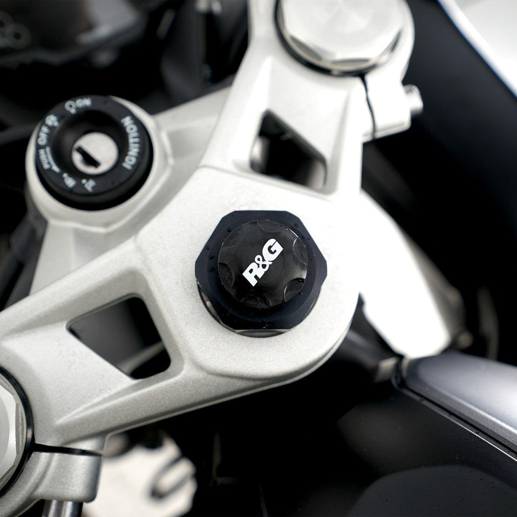 Top Yoke Cap for  BMW S1000RR '19- , S1000R/ Sport/  M Sport '21- '24, M1000RR '21-'22, Triumph Trident 660 '21-,  Daytona 660 '24-, Tiger Sport 660 '22-'24, Tiger Sport 800 '25- & Moto Guzzi V100 '23-