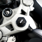 Top Yoke Cap for  BMW S1000RR '19- , S1000R/ Sport/  M Sport '21- '24, M1000RR '21-'22, Triumph Trident 660 '21-,  Daytona 660 '24-, Tiger Sport 660 '22-'24, Tiger Sport 800 '25- & Moto Guzzi V100 '23-