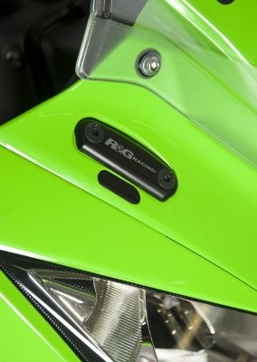 Mirror Blanking Plates for Kawasaki ZX10R '11-'15