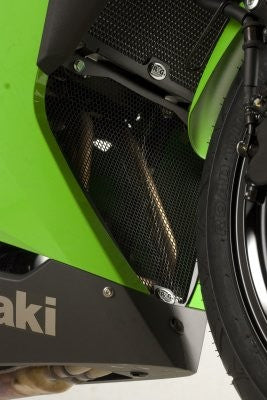 Downpipe Grille for Kawasaki Ninja 300  ('13- onwards) and Ninja 250 models ('13- '17). Secondary image