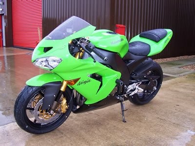 Crash Protectors - Classic Style for Kawasaki ZX10R '04- '05