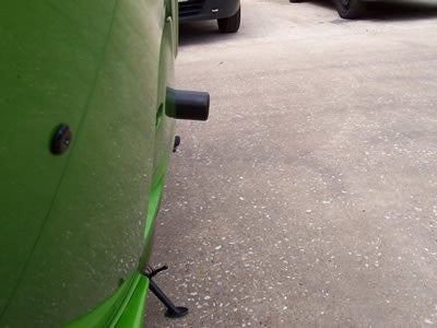 Crash Protectors - Classic Style for Kawasaki ZX12R.