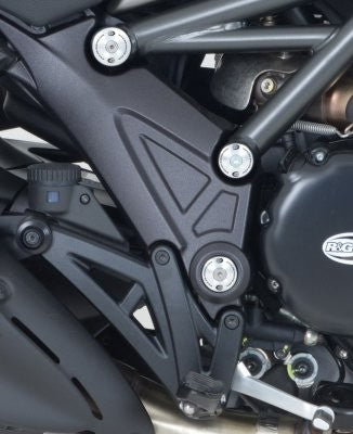 Frame Plug Kit for Ducati Diavel '11- and Diavel Strada '13-