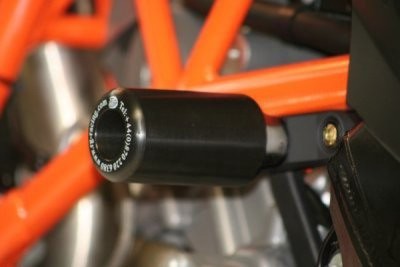 Crash Protectors - Classic Style for KTM 950 Supermoto R, 990 Super Duke, 990 Supermoto'08, 990R Super Duke and 990 SMT.