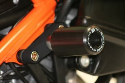 Crash Protectors - Classic Style for KTM 950 Supermoto R, 990 Super Duke, 990 Supermoto'08, 990R Super Duke and 990 SMT. Secondary image