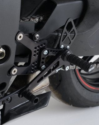 Adjustable Rearsets for Kawasaki ZX6R '07- RACE SETUP Main image