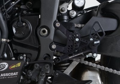 Adjustable Rearsets for Kawasaki ZX6R '07- RACE SETUP