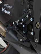 Adjustable Rearsets for Kawasaki ZX6R '07- RACE SETUP