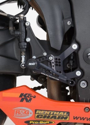 Adjustable Rearsets for Kawasaki ZX6R '07- RACE SETUP
