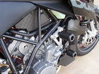Crash Protectors - Classic Style for KTM 950 Supermoto, 950 Supermoto R, 990 Super Duke, 990R Super Duke, 990 Supermoto '08 and 990 SMT.