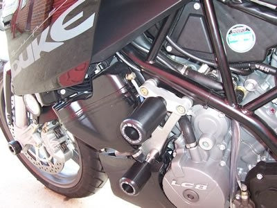 Crash Protectors - Classic Style for KTM 950 Supermoto, 950 Supermoto R, 990 Super Duke, 990R Super Duke, 990 Supermoto '08 and 990 SMT.