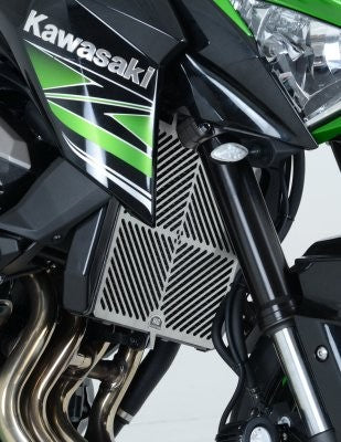 Stainless Steel Radiator Guard for for Kawasaki Z750 '07-/Z750R '11-'13/Z800 '13-'16/Z1000 '10- '24/Z1000SX '12- '24, VERSYS1000 '12- '24 /Versys 1100 '25-/ Ninja 1000SX '20- '24 & 1100SX '25-