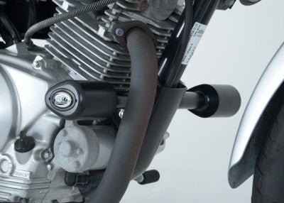 Crash Protectors - Aero Style for Yamaha YBR125 '00-'17 Secondary image