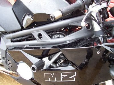 Crash Protectors - Classic Style for  MZ 1000S (faired). Secondary image