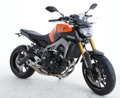 Crash Protectors - Aero Style for Yamaha MT-09 / FZ-09 '13-'20, MT-09 Sport Tracker/Street Rally '15-'16, MT-09 Tracer'15-'20, SP '18-'20 & Tracer 900 GT '18-'20 models