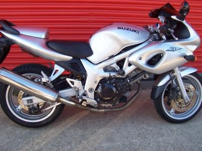 Crash Protectors - Classic Style for Suzuki SV650 up to 2002 unfaired, with bikini fairing and fully faired. Main image