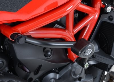 Crash Protectors - Aero Style for Ducati Monster 821, 1200, R & S '14-