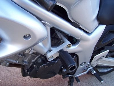Crash Protectors - Classic Style for Suzuki SV650 up to 2002 unfaired, with bikini fairing and fully faired.